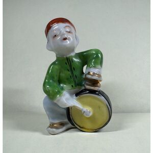 Vintage Drummer Figurine Made in Occupied Japan